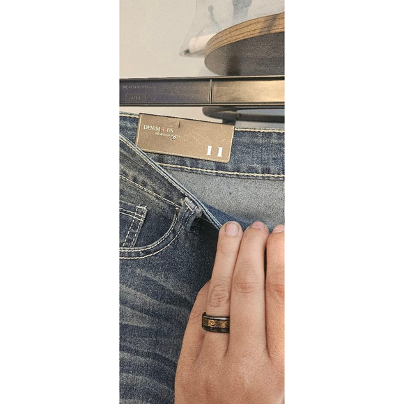 Women's Denim 4 US Jeans Blue Size 11 - Picture 6 of 9